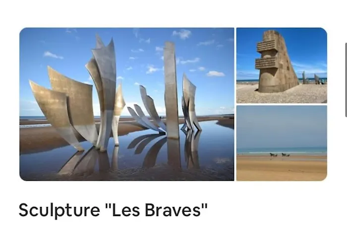 Au Coeur D'omaha Beach- Colleville-sur-mer- 2 Сasa de vacaciones *